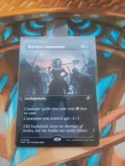 MTG Heartless Summoning Borderless Innistrad Remastered INR 0309 NM - Image 1