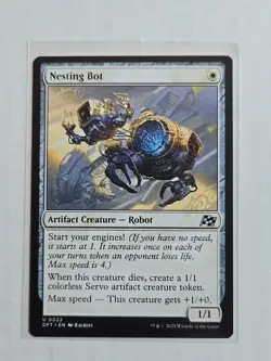 Nesting Bot - Aetherdrift. - NM - MTG Magic - Uncommon - Creature - Image 1