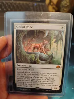 MTG Ocelot Pride Mythic NM - Image 1