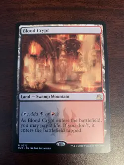 Blood Crypt 273 MTG NM Ravnica Remastered - Image 1