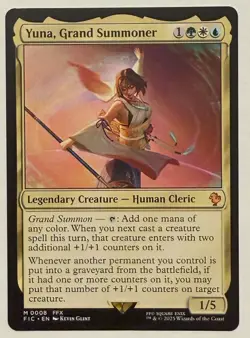 Yuna, Grand Summoner - Mythic - Commander: Final Fantasy MTG - Image 1