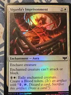 Sigarda's Imprisonment FOIL Innistrad Crimson Vow MTG Magic - Image 2