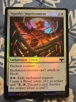 Sigarda's Imprisonment FOIL Innistrad Crimson Vow MTG Magic - Image 3
