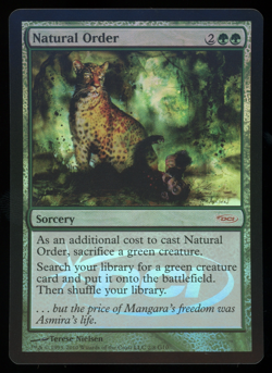 Natural Order - FOIL - MTG Judge Promo - RareCo - Image 1