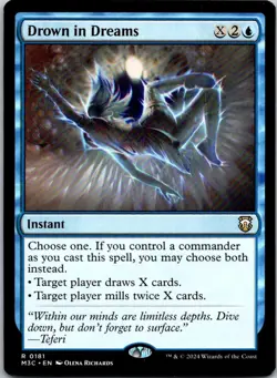 Magic the Gathering HP Drown in Dreams Modern Horizons 3 Commander MTG - Image 1
