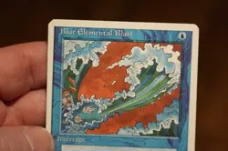 Blue Elemental Blast - 4th Edition - MtG Magic the Gathering - INTERRUPT - Image 2