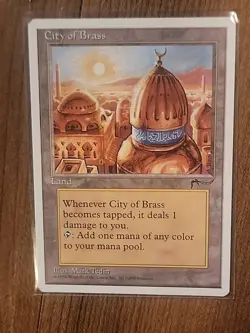 City of Brass (Chronicles) Unplayed NM MTG - Image 1