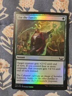 For the Family FOIL (146/547) Streets of New Capenna MTG Magic - Image 3