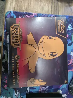 Pokemon Scarlet & Violet Obsidian Flames Pokemon Center Elite Trainer Box ETB 820650853913 - Image 1
