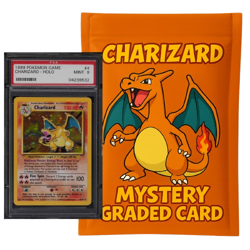 🔥GRADED CHARIZARD POKEMON CARD🔥 GREAT GIFT! AUTHENTIC GRADED POKEMON CARDS! - Image 1