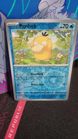 Psyduck 054/165 Sv: Scarlet & Violet 151 Reverse Holo Pokemon Tcg - Image 1