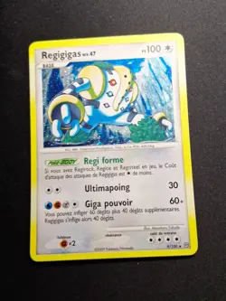 Regigigas 9/100 Holo DP Tempete Carte Pokemon FR - Image 1