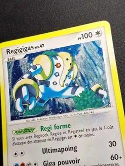 Regigigas 9/100 Holo DP Tempete Carte Pokemon FR - Image 4