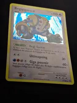 Regigigas 9/100 Holo DP Tempete Carte Pokemon FR - Image 5