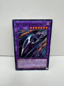 YuGiOh Red-Eyes Black Dragon Sword LEDD-ENA43 Common - Image 1