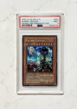Yugioh Barrel Dragon VB5-003 Valuable Book 5 Prismatic Foil PSA 9 MINT *LOW POP* - Image 1