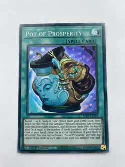Pot of Prosperity RA01-EN066 Super Rare Near Mint 1st Edition Yugioh - Image 1