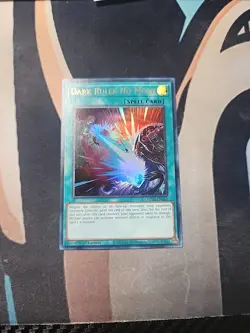 Dark Ruler No More MP22-EN262 Ultra Rare 1st Edition NM Yugioh - Image 1