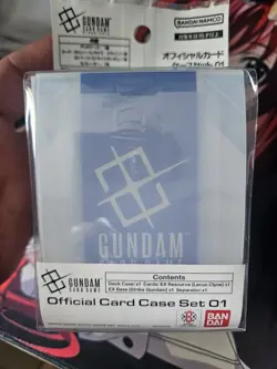 GUNDAM CARD GAME: Official Card Case Set 01 | EX Resource Ex Base Lacus Strike - Image 1