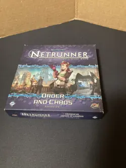 Android Netrunner Order And Chaos Expansion With Box. Incomplete Missing 5 Cards - Image 5