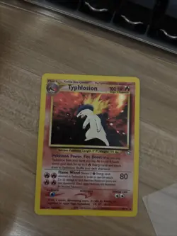 Pokemon TCG Typhlosion Holo Rare Card 18/111 Excellent Condition - Image 1