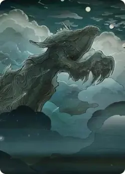 Sin, Spira's Punishment - Art Card Final Fantasy: Art Series NM MTG - Image 1