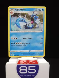 Gyarados 040/192 LP/NM Holo Rebel Clash Near Mint Foil Pokemon TCG Card 40/192 - Image 1