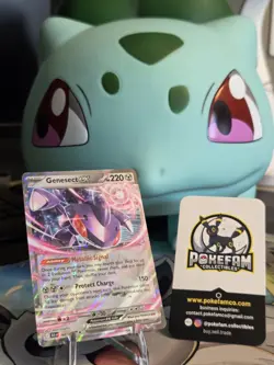 Pokemon TCG Genesect ex 067/086 - Black Bolt -- BLK EN Double Rare Holo NM Card - Image 4