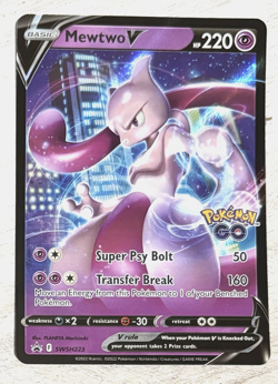 Mewtwo V - Pokemon - SWSH223 SWSH: Sword & Shield Promo Cards Ultra Rare Holo - Image 1