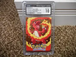 Charmeleon SILVER FOIL cgc 10 GEM MINT Pokemon the First Movie psa Card 1999 NM - Image 1