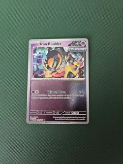Iron Boulder 71/142 - Holo Rare - SV07: Stellar Crown - Pokemon Card TCG - Image 1