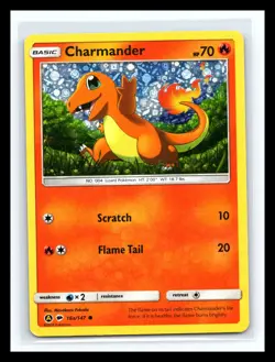 💥 Charmander 18a/147 Sidekick Collection Cosmos Holo Promo Pokemon Card 2018 - Image 1