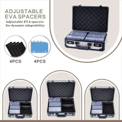 Trading Card Storage Case with Combination Lock - PSA/CGC/BGS/TAG - Image 3