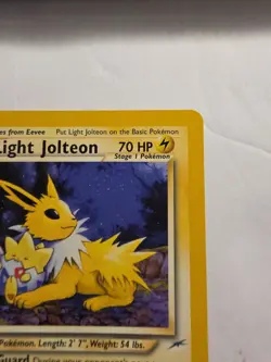 LIGHT JOLTEON 48/105 - Neo Destiny - 1995-2000 - VINTAGE WotC Pokemon CARD - MP - Image 4
