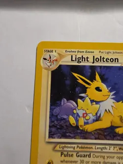 LIGHT JOLTEON 48/105 - Neo Destiny - 1995-2000 - VINTAGE WotC Pokemon CARD - MP - Image 5