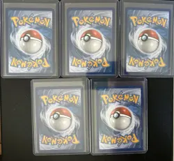 POKEMON LEAGUE PROMO 5 Card Lot Including Ranked Cards LP: FREE SHIPPING - Image 2