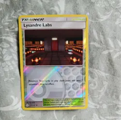 Pokemon Card Lysandre Labs Forbidden Light Reverse Holo 111/131 - Image 1