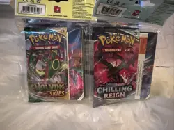 Pokemon Evolving Skies Burning Shadows Spring Chest Sword Shield Booster Lot TCG - Image 5