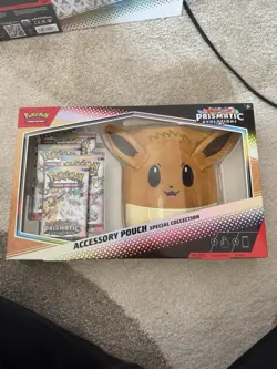 Pokemon TCG: Prismatic Evolutions - Accessory Pouch Special Collection - Sealed - Image 1