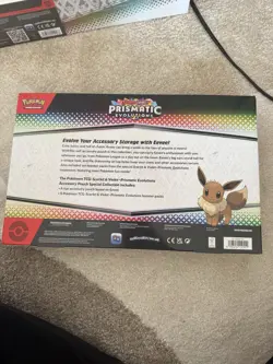 Pokemon TCG: Prismatic Evolutions - Accessory Pouch Special Collection - Sealed - Image 2