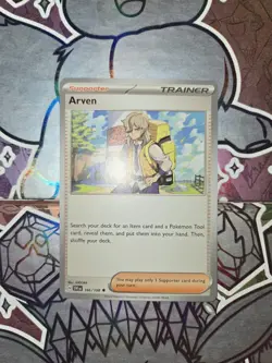 Pokemon TCG Arven Scarlet & Violet Base Set 166/198 Regular Uncommon NM - Image 1