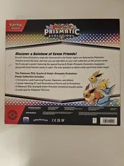 Pokemon TCG - Scarlet & Violet - Prismatic Evolutions Poster Collection - New - Image 2