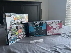 Pokemon Scarlet & Violet Black Bolt and White Flare ETB’s and Poster Collection - Image 2