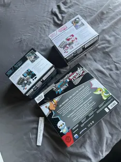 Pokemon Scarlet & Violet Black Bolt and White Flare ETB’s and Poster Collection - Image 5