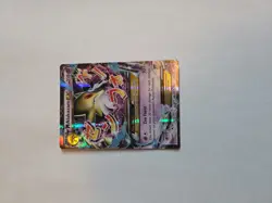 Pokemon TCG M Alakazam EX 26/124 XY Fates Collide Ultra Holo Rare Card Played HP - Image 2