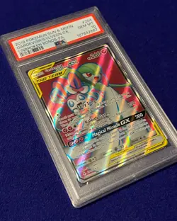 PSA 10 Gardevoir & Sylvain GX #204 Sun Moon Unbroken Bonds 2019 Pokemon GEM MINT - Image 2