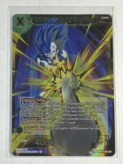 SS Vegeta Z Fighter BT17-084 SR Foil Dragon Ball Super Card Game | NM Super Rare - Image 1