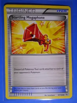 Startling Megaphone 97/106 Pokemon card XY Flashfire uncommon NM - Image 1