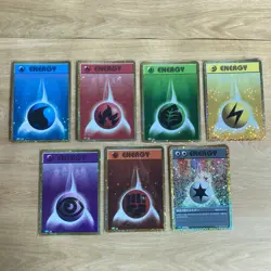 Complete Energy Set Pokemon Trading Card Game Classic Japanese Mint Fire Water - Image 1