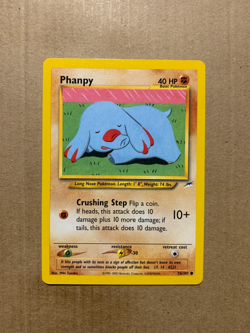 Phanpy 76/105 Neo Destiny - Common Pokemon Card - NM/Mint - Image 1